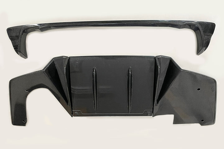 LAPTORR Rear Diffuser Wet Carbon - E46 M3