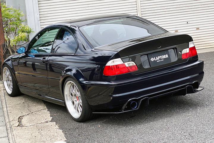 LAPTORR Rear Diffuser Wet Carbon - E46 M3