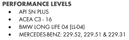 ENEOS Hyper-B 5w30 - LL-04
