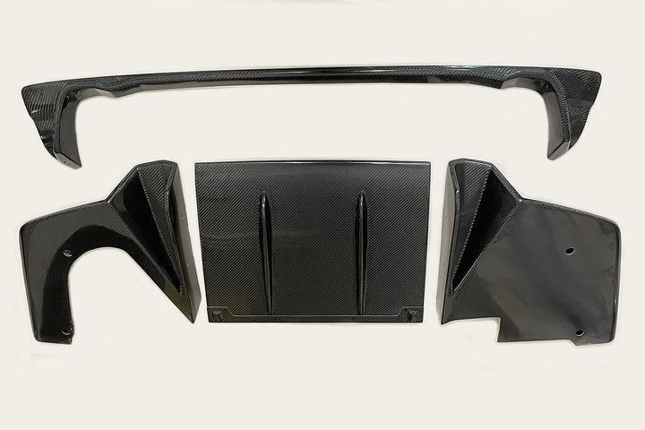 LAPTORR Rear Diffuser Wet Carbon - E46 M3